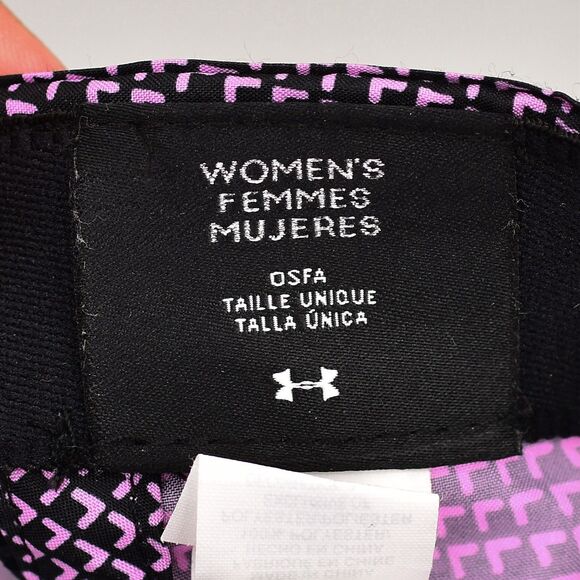UNDER ARMOUR WOMEN'S HAT REFLECTIVE MESH ACTIVEWEAR STYLE 1254599 PURPLE RUNNING - Picture 6 of 8